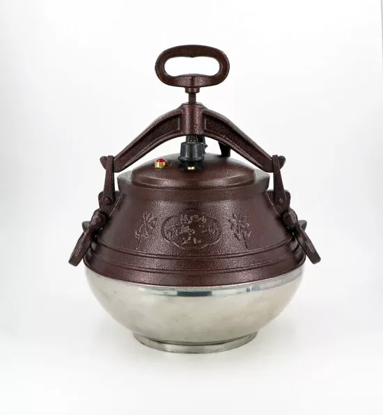 Афганский казан с антипригарным покрытием М 8 л двухцветный (7,5 л) Рашко Баба